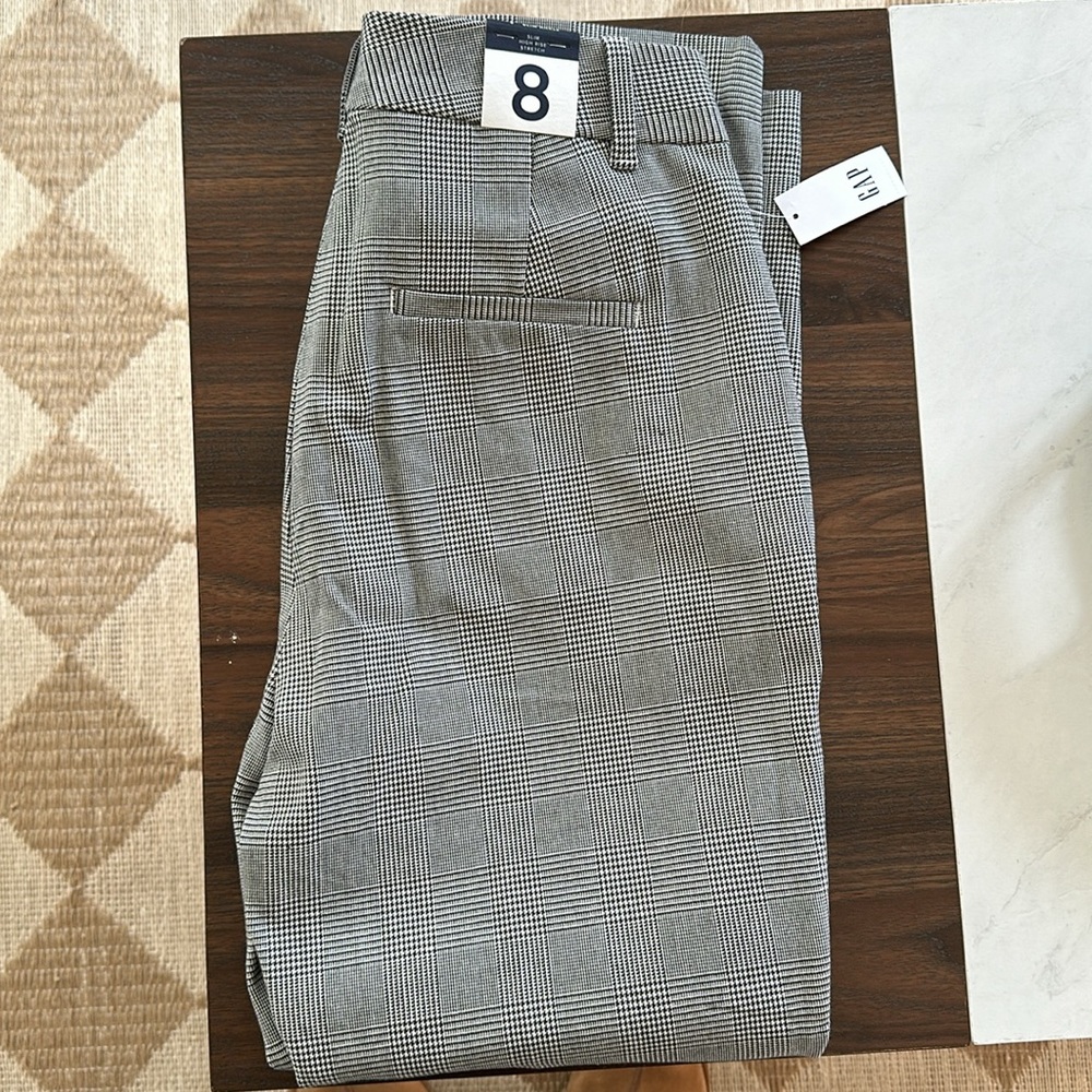 Gap Slim Ankle High Rise Trousers
